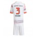 Bayern Munich Kim Min-jae #3 Bortedraktsett Barn 2025-26 Korte ermer (+ Korte bukser)
